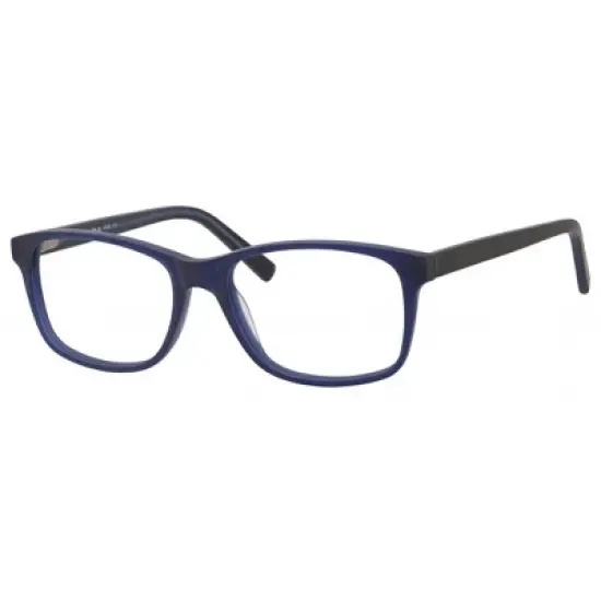 Esquire Mens EQ1546 Blue Light Filter+A/R Lenses Eyeglasses Black and Red 54mm image {1}