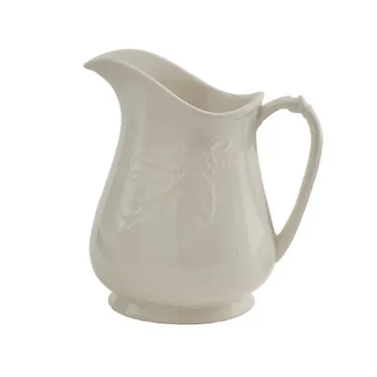 Park Designs Stoneware Lily Of The Valley Pitcher image {3}