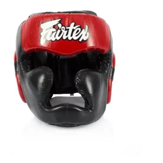 Fairtex HG13 Lace-Up Headgear Head Guard image {4}