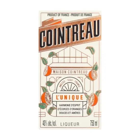 Cointreau Orange Liqueur Triple Sec - 375ml Bottle image {7}