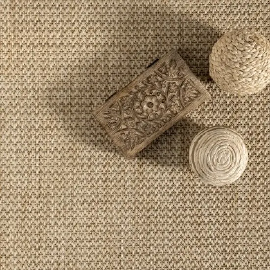 nuLOOM Rasha Classic Border Indoor/Outdoor Patio Area Rug image {5}