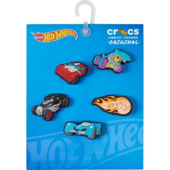 Crocs Jibbitz Hot Wheels Cars Shoe Charms 5-Pack image {3}