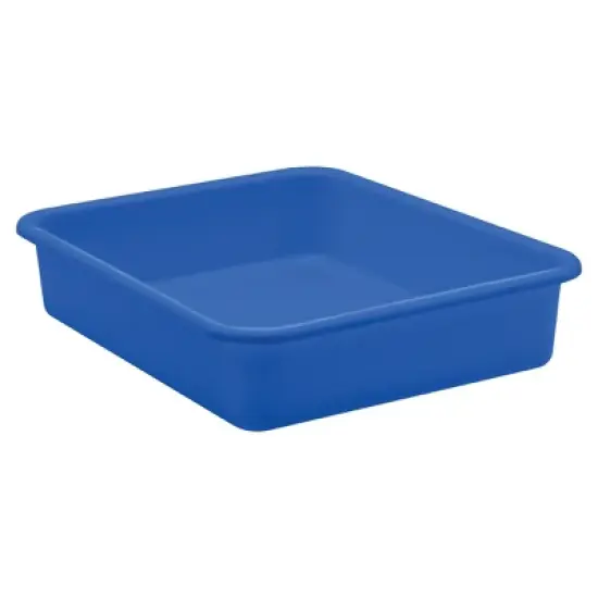 Teacher Created Resources&reg; Blue Large Plastic Letter Tray, Pack of 6 image {1}
