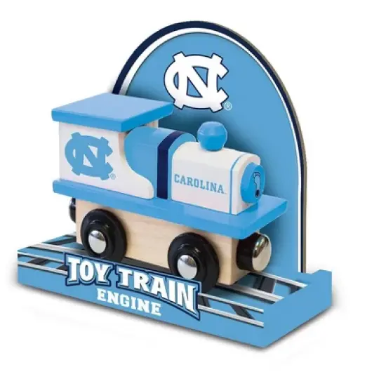 MasterPieces Officially Licensed NCAA UNC Tar Heels Wooden Toy Train Engine For Kids image {2}