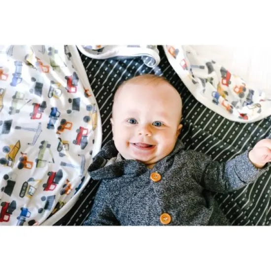 Copper Pearl 3-Layer Baby Quilt - Diesel image {2}