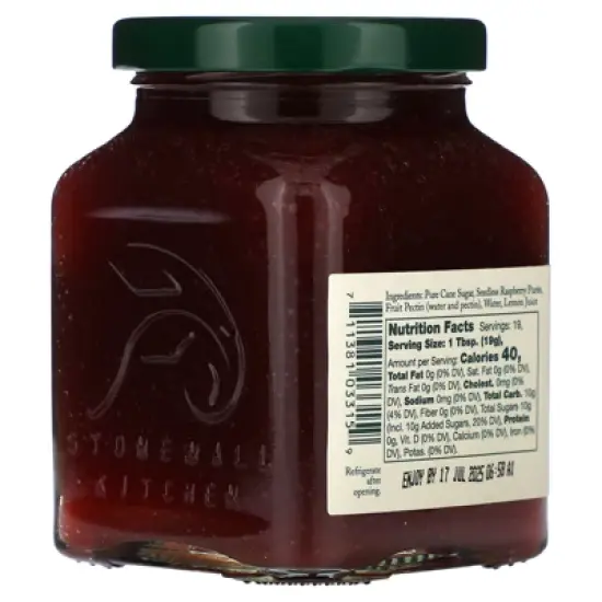 Stonewall Kitchen Seedless Raspberry Jam, 12.5 oz (354 g) image {2}