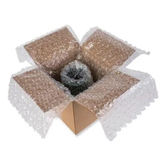 Universal Bubble Packaging, 0.19" Thick, 12" x 10 ft, Perforated Every 12", Clear, 12/Carton image {4}