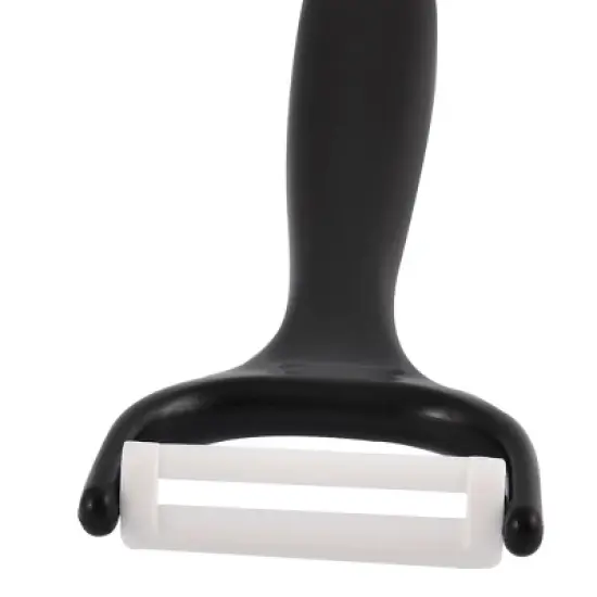 Unique Bargains Household Kitchen Vegetable Fruit Peeler Black 1 Pc image {1}