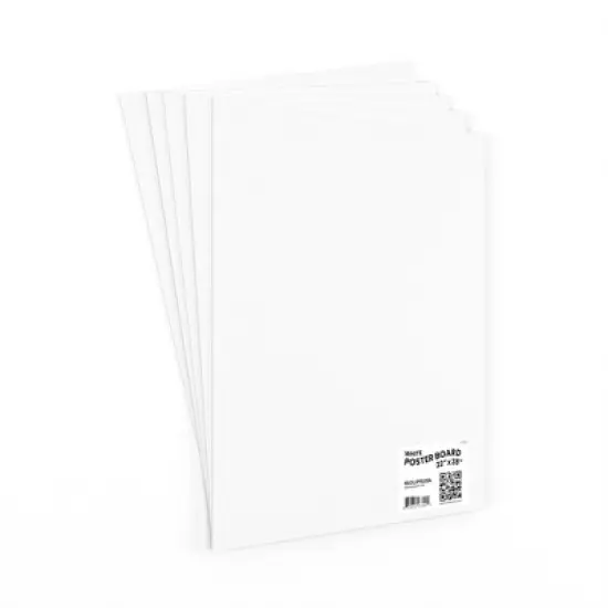 Large White Poster Boards - 22 X 28 Inches (100 Packs) image {2}