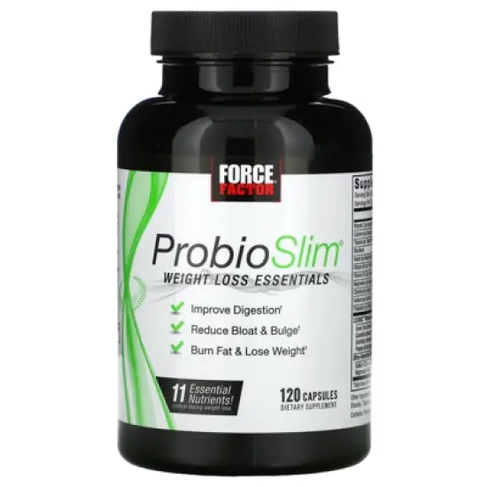Force Factor ProbioSlim&reg;, Weight Loss Essentials, 120 Vegetable Capsules image {2}
