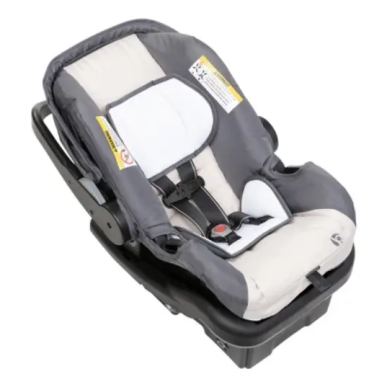 Baby Trend EZ-Lift 35 Plus Ergonomic Lightweight Rear-Facing Infant Car Seat with Multi-Position Base and Cozy Cover, Magnolia Gray image {4}