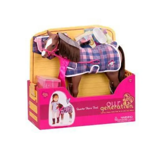 Our Generation Quarter Horse Foal Accessory Set for 18" Dolls image {5}