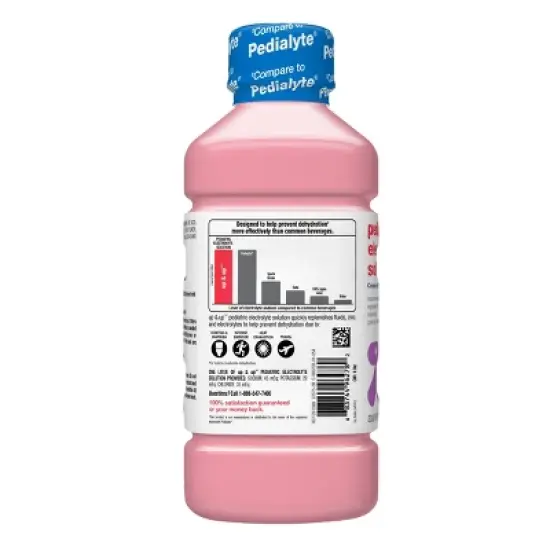 Pediatric Oral Electrolyte Solution Strawberry - 33.8 fl oz - up&up&trade; image {5}