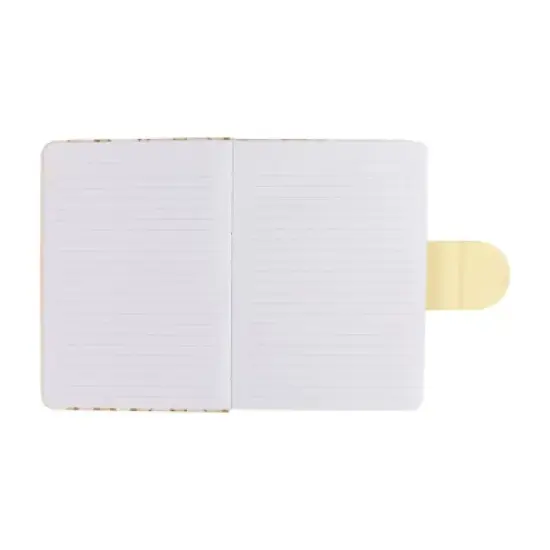FRINGE Faux Leather Wrapped Flex Cover Journal Daisy Pop image {2}