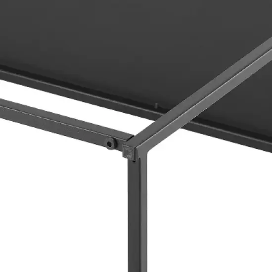 Braxton End Table Matte Black - Crosley image {7}