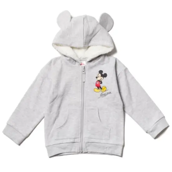 Disney Mickey Mouse Minnie Mouse Lion King Simba Fleece Zip Up Hoodie Toddler image {6}