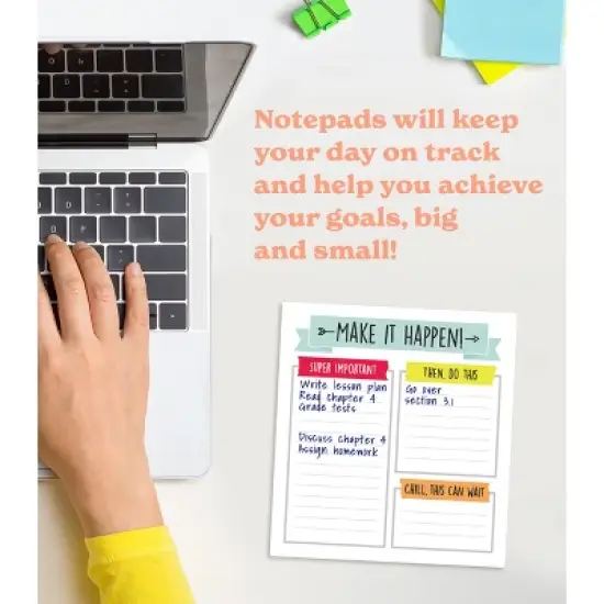 Carson Dellosa Education Aim High Notepad Value Pack Notepad Set image {2}