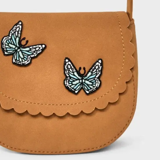Toddler Butterfly Saddle Bag - Cat & Jack&trade; Brown image {3}