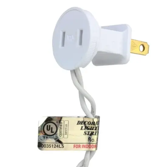 Northlight Mini Incandescent Christmas Lights - Red and Clear - 10' White Wire - 50ct image {5}