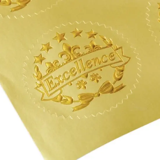 Best Paper Greetings 48 Sheets Blue Certificate of Recognition Award Paper w/ Gold Foil Sticker for Graduation, Achievements, 8.5 x 11 In image {6}