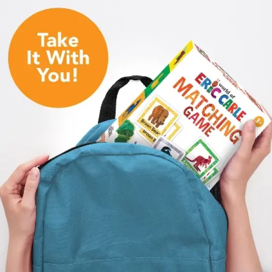 MasterPieces World of Eric Carle Matching Travel Card Game for Kids image {4}