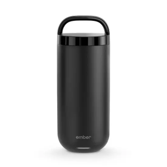 Ember 16oz Temperature Control Smart Tumbler Mug Slate Black: Stainless Steel, Hand Wash, Hot Beverages image {9}