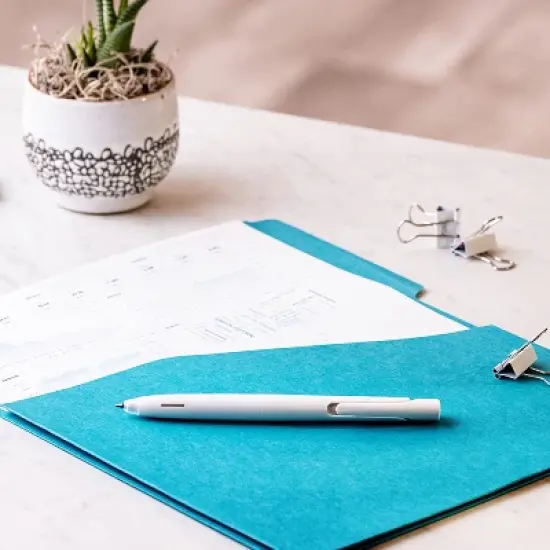 Zebra 2ct Gel Pens BLEN Black Ink image {3}