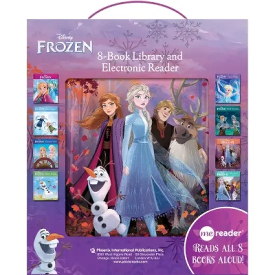 Pi Kids Frozen and Frozen II Electronic Me Reader and 8-Book Library Boxed Set image {3}