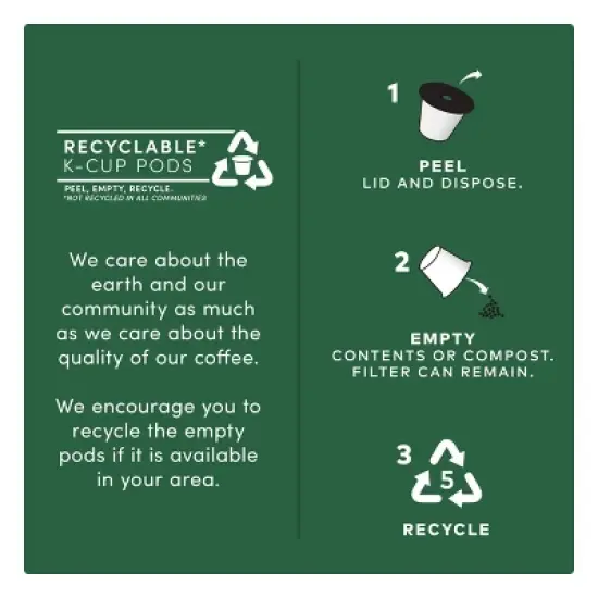 Keurig Tim Hortons Colombian Keurig K-Cup Coffee Pods - Medium-Dark Roast - 12ct image {5}