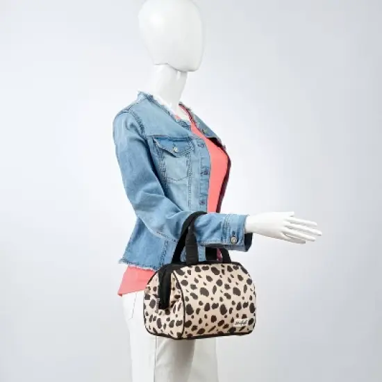 Fit & Fresh Charlotte Lunch Bag - Tan Cheetah image {5}