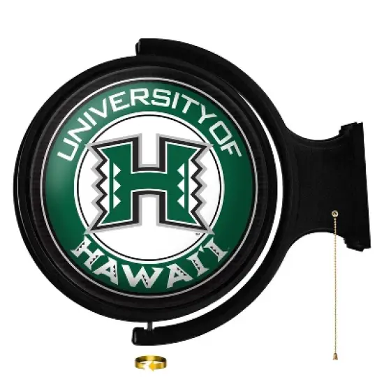 University Original Round Rotating Lighted Wall Sign image {29}
