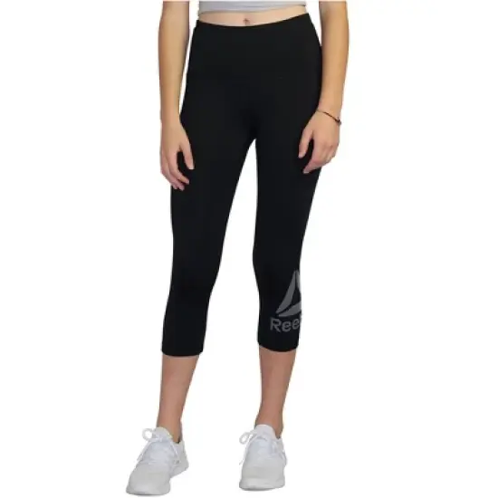 Reebok Womens Wanderlust Capri Compression Athletic Pants image {3}