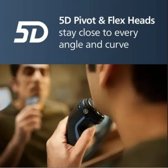 Philips Norelco Wet & Dry Men's Rechargeable Electric Shaver 3600 - S3243/91 image {6}