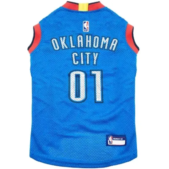 NBA Oklahoma City Thunder Pets Basketball Mesh Jersey image {4}