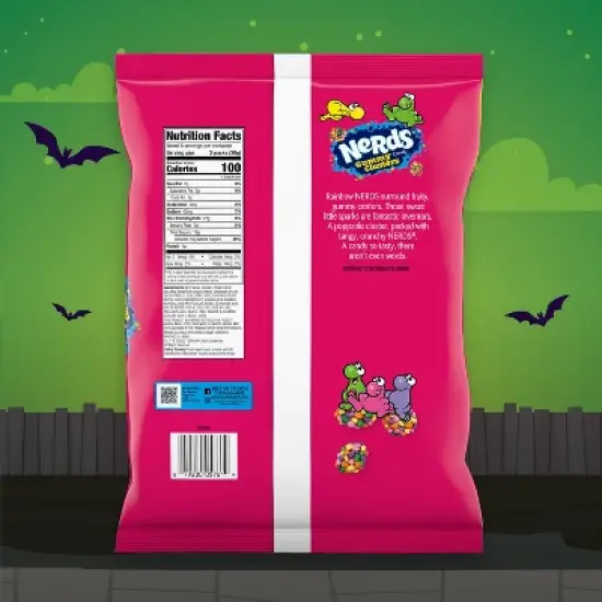 Nerds Gummy Clusters Treat Size Laydown Bag Candy - 6oz image {5}