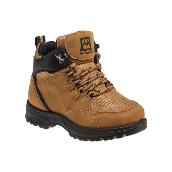 Avalanche Girls Boys Unisex Lace Up Combat Hiker Boots: Kids' Ankle Boots, Low-Heel Short Booties, Urban Outdoor Shoes ( Little Kids/Big Kids ) image {9}
