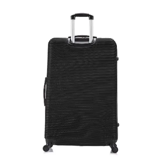 InUSA Checked Royal Lightweight Hardside Spinner Suitcase image {5}