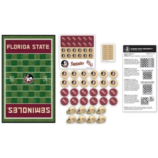 MasterPieces Officially licensed NCAA Florida State Seminoles Checkers Board Game for Families and Kids ages 6 and Up image {2}