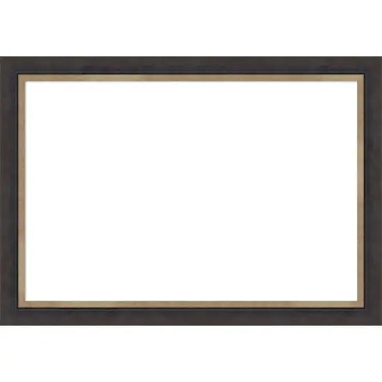 Amanti Art Hammered Charcoal Tan Framed Dry Erase Magnetic Board image {17}