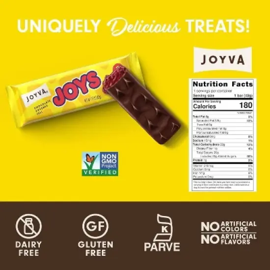 Joyva Chocolate Covered Jelle Joys - 1.5oz image {2}
