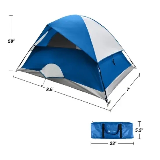 Wakeman Outdoors 4 Person Camping Tent image {5}