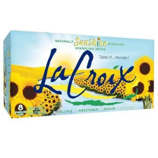 LaCroix Sunshine Sparkling Water - 8pk/12 fl oz Cans image {5}
