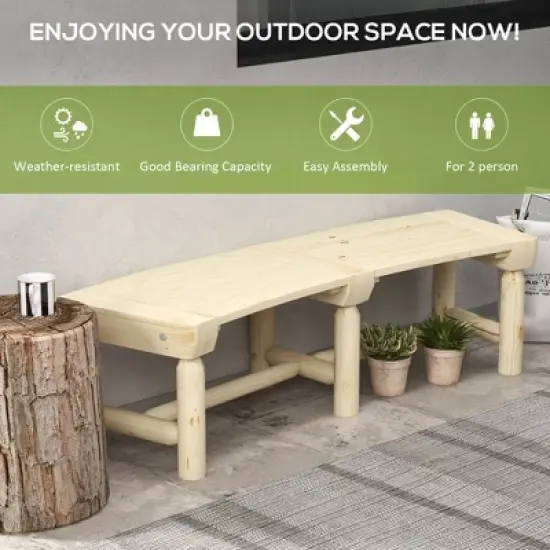 MOEPISY Semicircular Round Outdoor Tree Bench image {5}