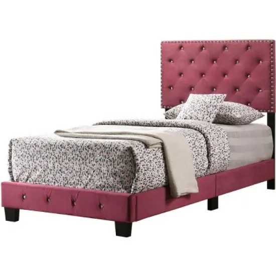 Passion Furniture Suffolk Twin Panel Bed image {7}