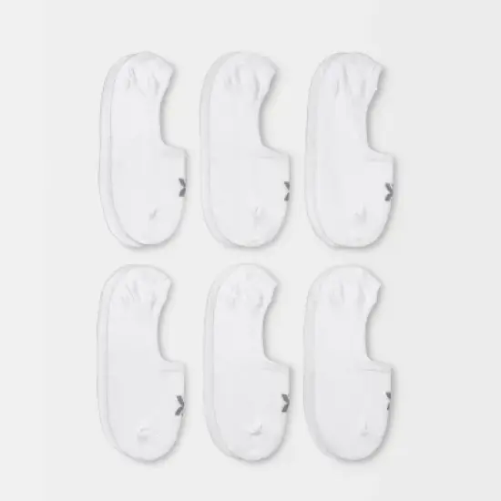 Women's Lightweight 6pk Liner Athletic Socks - All in Motion&trade; 4-10 image {3}