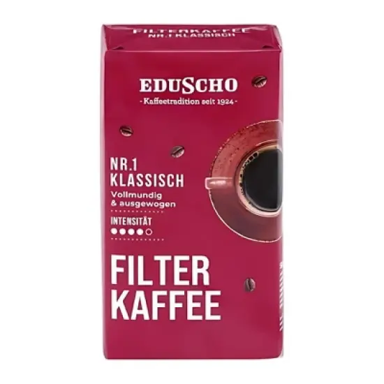 Eduscho Klassisch Ground Coffee 17.6oz/500g image {4}