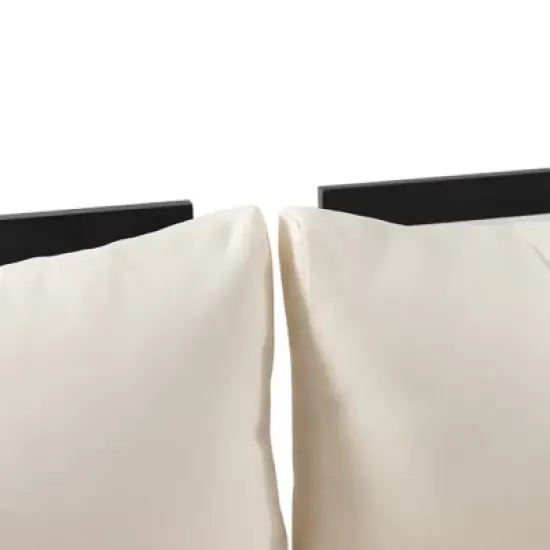 INFURNIC Patio Sofas, Modern Outdoor Furniture Set Featuring Unique Design,Perfect for Gardens, Living Spaces, Beige, 69.25"*32.5"*29.5" image {3}