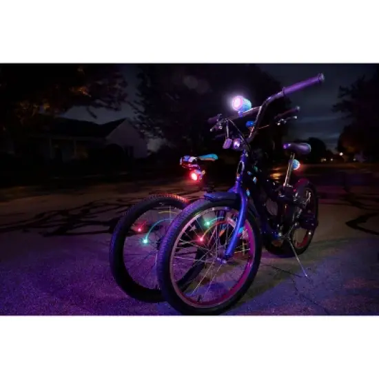 Brightz Ride LED - Flame: Silicone & ABS Bike Light, Handlebar & Seat Post Mount image {12}