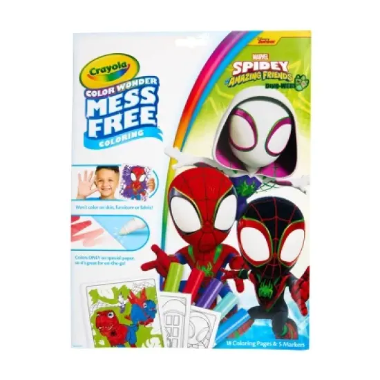 Crayola Color Wonder Foldalope - Spidey & His Amazing Friends image {6}