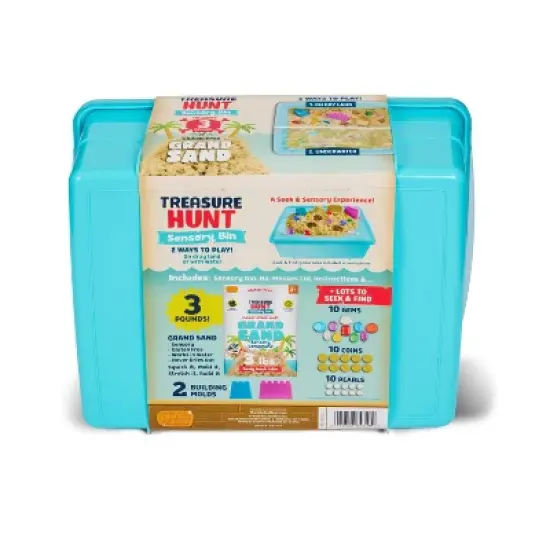 Chuckle & Roar Grand Sand Sunken Treasure Sensory Bin image {3}